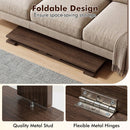 Folding Coffee Table with Collapsible Legs - 31.5" x 16" by DirectDeals