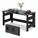 Folding Coffee Table with Collapsible Legs - 31.5" x 16" by DirectDeals