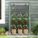 Portable Mini Greenhouse with Roll-Up Zippered Door by LJGDeals
