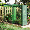 Portable Mini Greenhouse with Roll-Up Zippered Door