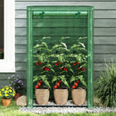 Portable Mini Greenhouse with Roll-Up Zippered Door by LJGDeals