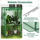 Portable Mini Greenhouse with Roll-Up Zippered Door