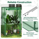 Portable Mini Greenhouse with Roll-Up Zippered Door by LJGDeals