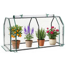 Portable Mini Greenhouse with PE Cover and Zippered Door by DirectDeals