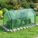Portable Mini Greenhouse with PE Cover and Roll-Up Door