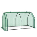 Portable Mini Greenhouse with PE Cover and Roll-Up Door