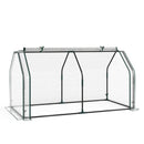 Portable Mini Greenhouse with PE Cover and Roll-Up Door