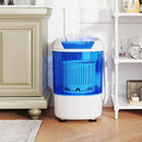Portable Mini Semi-automatic Washing Machine with Spin Tub and Drain Hose 2.5 kg Capacity by LJGDeals
