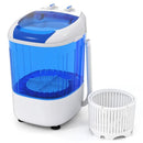 Portable Mini Semi-automatic Washing Machine with Spin Tub and Drain Hose 2.5 kg Capacity by LJGDeals