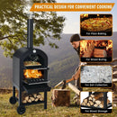 Portable Outdoor Pizza Oven with Stone & Waterproof Cover by LJGDeals