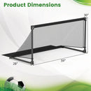 Portable POP Up Toddler Soccer Net with Metal Frame by LJGDeals