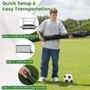 Portable POP Up Toddler Soccer Net with Metal Frame by LJGDeals