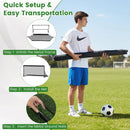 Portable POP Up Toddler Soccer Net with Metal Frame by LJGDeals