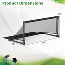 Portable POP Up Toddler Soccer Net with Metal Frame by LJGDeals