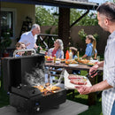 Outdoor Portable Tabletop Pellet Grill and Smoker with Digital Control System for BBQ by LJGDeals