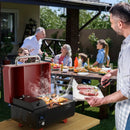 Outdoor Portable Tabletop Pellet Grill and Smoker with Digital Control System for BBQ by LJGDeals