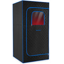 Portable Steam Sauna Box with 3L/1200W Fast-Heat Steamer and 15-Level Temperature