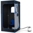 Portable Steam Sauna Box with 3L/1200W Fast-Heat Steamer and 15-Level Temperature