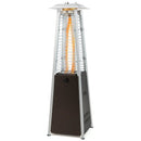 10000 BTU Portable Steel Tabletop Patio Heater with Glass Tube by LJGDeals
