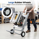 Portable Table Saw Stand with Rolling Wheels - Foldable by LJGDeals
