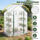 Portable Walk-in Greenhouse with 3 Tiers and 6 Shelves by LJGDeals