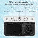 Portable Washing Machine with Built-in Drain Pump by LJGDeals