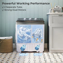 Portable Washing Machine with Built-in Drain Pump by LJGDeals