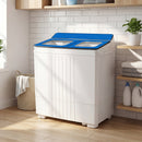 Portable Washing Machine 18 lbs Mini Laundry Machine with 11 LBS Washer by LJGDeals