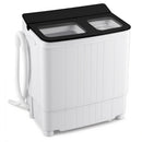 Portable Washing Machine 18 lbs Mini Laundry Machine with 11 LBS Washer by LJGDeals