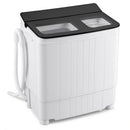 Portable Washing Machine 18 lbs Mini Laundry Machine with 11 LBS Washer by LJGDeals