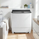 Portable Washing Machine 18 lbs Mini Laundry Machine with 11 LBS Washer by LJGDeals