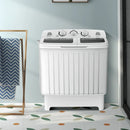 20 lbs Portable Washing Machine with Built-in Gravity Drain-Gray by LJGDeals