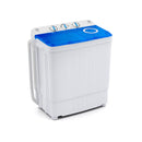 17.6 lbs Portable Washing Machine with Drain Pump-Black by DirectDeals