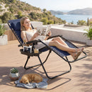 Zero Gravity Recliner Chair with Cup Holder and Pillow by LJGDeals