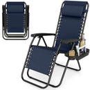 Zero Gravity Recliner Chair with Cup Holder and Pillow by LJGDeals