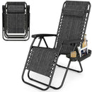 Zero Gravity Recliner Chair with Cup Holder and Pillow by LJGDeals