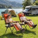 Zero Gravity Recliner Chair with Cup Holder and Pillow by LJGDeals