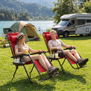 Zero Gravity Recliner Chair with Cup Holder and Pillow by LJGDeals