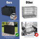 Portable Foldable Pet Carrying Bag with 2 Openings and Comfy Cushion-M