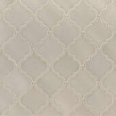 MSI Portico Pearl Arabesque Polished Ceramic Mosaic Wall Tile 10.83"x15.5"