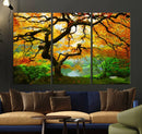 Portland Japanese Maple Tree Canvas Wall Art – Japanese