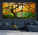 Portland Japanese Maple Tree Canvas Wall Art – Japanese by MyGreatCanvas | Canvas Wall Art Prints | Photo Prints & Wall Decor