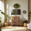 Linea Solid Wood Dresser by Megsu