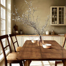 Acacia Verve 48" Solid Wood Dining Table - Ideal Kitchen Table for 4 by Megsu
