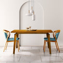 Acacia Verve 48" Solid Wood Dining Table - Ideal Kitchen Table for 4 by Megsu