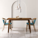 Acacia Verve 48" Solid Wood Dining Table - Ideal Kitchen Table for 4 by Megsu