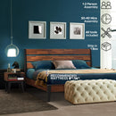 Emery Solid Wood Bed Frame by Megsu