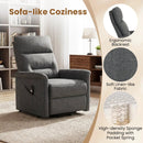 Power Lift Recliner Chair for Elderly with Remote Control and Side Storage Pocket by DirectDeals