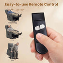 Power Lift Recliner Chair for Elderly with Remote Control and Side Storage Pocket by LJGDeals