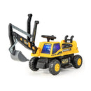 Kids ASTM Certificated Powered Ride On Bulldozer with Front Digger Shovel-Yellow by LJGDeals